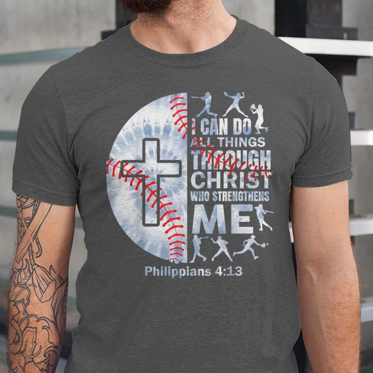Christian Baseball Men Boy Player Team Religious Philippians Unisex Jersey T-Shirt