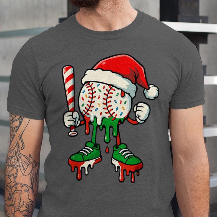 Christmas Baseball Drip For Boys Ice Cream Drip Baseball Unisex Jersey T-Shirt Christmas Baseball Drip For Boys Ice Cream Drip Baseball Unisex Jersey T-Shirt