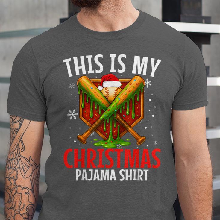 My Christmas Baseball Pajama Helmet Santa Xmas Men Boys Unisex Jersey T-Shirt My Christmas Baseball Pajama Helmet Santa Xmas Men Boys Unisex Jersey T-Shirt