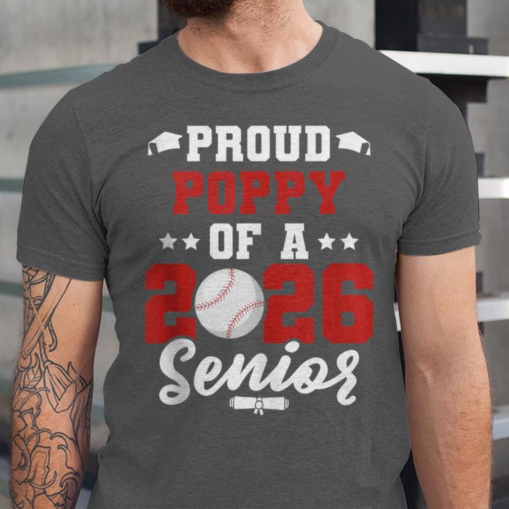 Class Of 2026 Senior Year Baseball Poppy 2026 Graduate Unisex Jersey T-Shirt