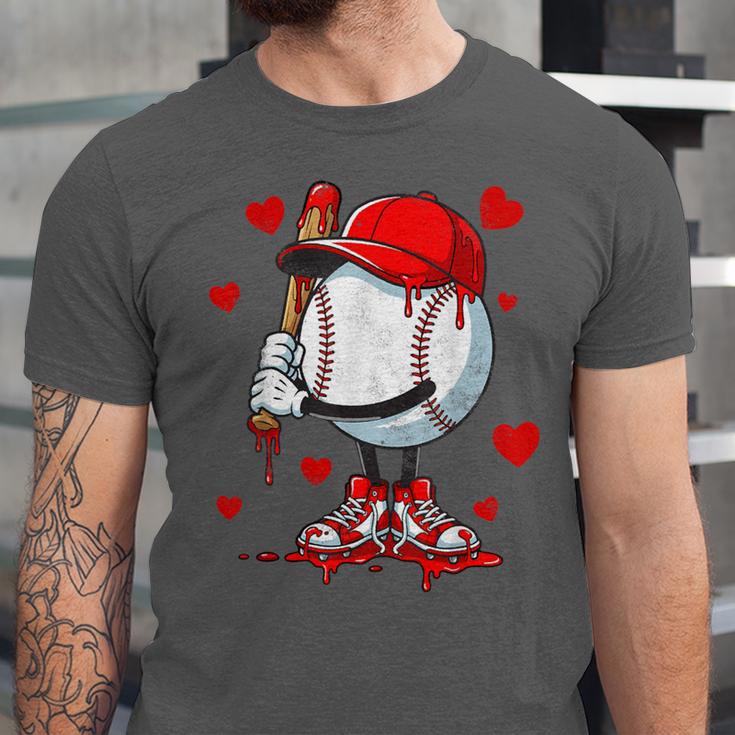 Cute Dripping Baseball Lover Valentines Day Boys Kids Unisex Jersey T-Shirt Cute Dripping Baseball Lover Valentines Day Boys Kids Unisex Jersey T-Shirt