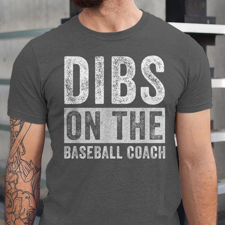 Dibs On The Baseball Coach Wife Girlfriend Unisex Jersey T-Shirt Dibs On The Baseball Coach Wife Girlfriend Unisex Jersey T-Shirt