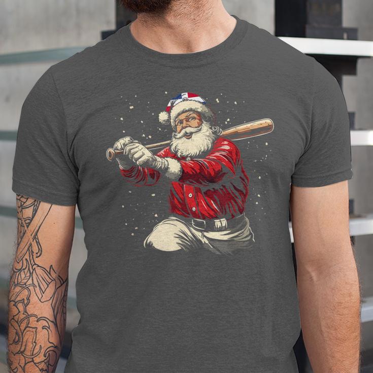 Dominican Santa Christmas Beisbol Baseball Dominicano Unisex Jersey T-Shirt Dominican Santa Christmas Beisbol Baseball Dominicano Unisex Jersey T-Shirt