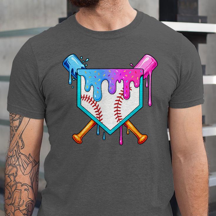 Dripping Baseball Pocket Respect The Drip Boys Baseball Unisex Jersey T-Shirt