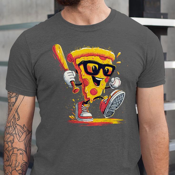 Drippy Pizza Baseball Slice Cartoon Sports Food Unisex Jersey T-Shirt Drippy Pizza Baseball Slice Cartoon Sports Food Unisex Jersey T-Shirt