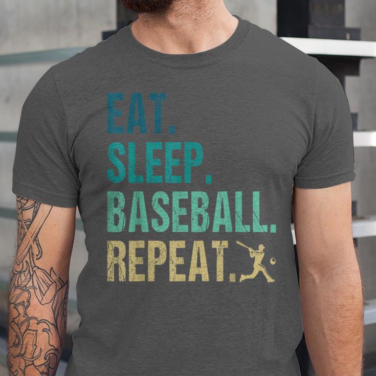 Eat Sleep Baseball Repeat Baseball Player Baseball Unisex Jersey T-Shirt Eat Sleep Baseball Repeat Baseball Player Baseball Unisex Jersey T-Shirt