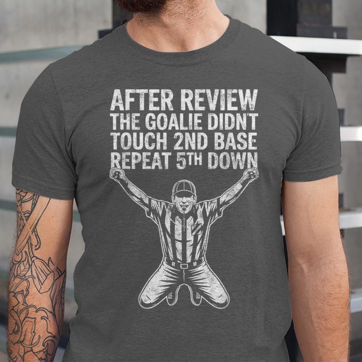 Football Baseball Soccer Referee Joke Tee Football Fan Unisex Jersey T-Shirt Football Baseball Soccer Referee Joke Tee Football Fan Unisex Jersey T-Shirt