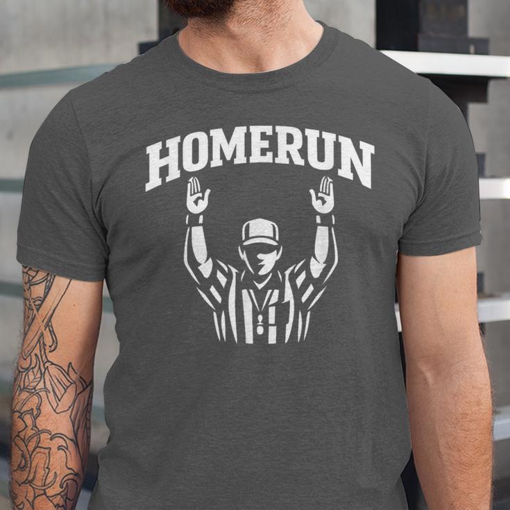 Football Referee Tee Touchdown Baseball Homerun Unisex Jersey T-Shirt