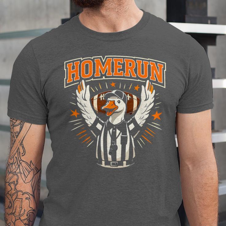 Football Referee Touchdown Baseball Homerun Goose Unisex Jersey T-Shirt Football Referee Touchdown Baseball Homerun Goose Unisex Jersey T-Shirt