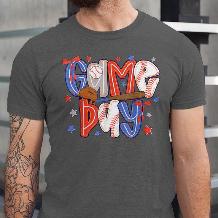 Game Day Baseball Lover Field Day Men Women Kid Unisex Jersey T-Shirt Game Day Baseball Lover Field Day Men Women Kid Unisex Jersey T-Shirt