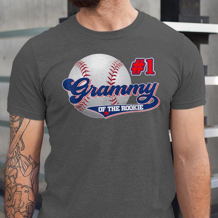 Grammy Rookie Of Year 1st Birthday Baseball Theme Matching Unisex Jersey T-Shirt