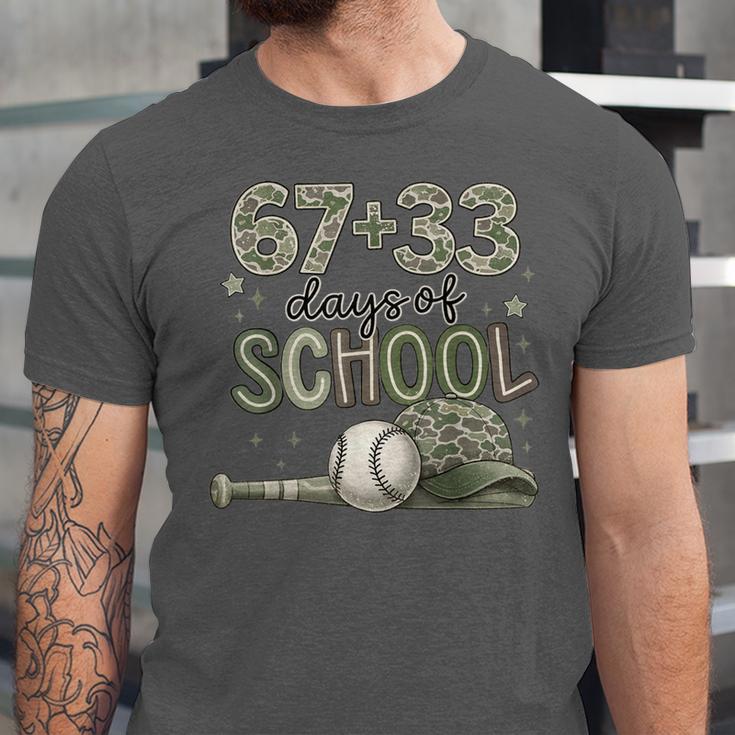 HUGvyn 6733 Days Of School Baseball 100 Days Camo Cap Boys Unisex Jersey T-Shirt HUGvyn 6733 Days Of School Baseball 100 Days Camo Cap Boys Unisex Jersey T-Shirt