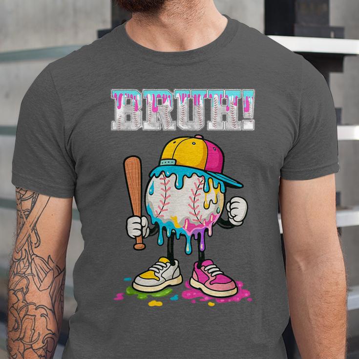 Ice Cream Drip Baseball Bruh Baseball Drip Boy Youth Unisex Jersey T-Shirt Ice Cream Drip Baseball Bruh Baseball Drip Boy Youth Unisex Jersey T-Shirt