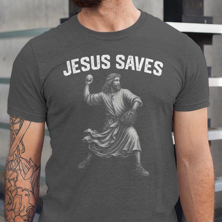 Jesus Saves Shirt Religious Christian Faith Baseball Unisex Jersey T-Shirt Jesus Saves Shirt Religious Christian Faith Baseball Unisex Jersey T-Shirt