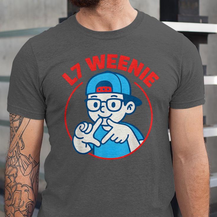 L7 Weenie Baseball Softball Unisex Jersey T-Shirt L7 Weenie Baseball Softball Unisex Jersey T-Shirt