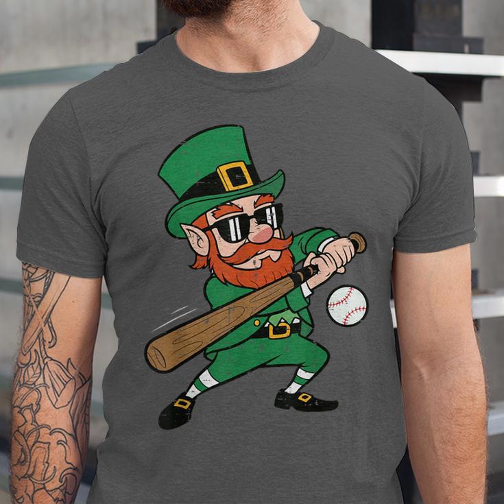 Leprechaun Baseball St Patricks Day Saint Pattys Men Boys Unisex Jersey T-Shirt Leprechaun Baseball St Patricks Day Saint Pattys Men Boys Unisex Jersey T-Shirt
