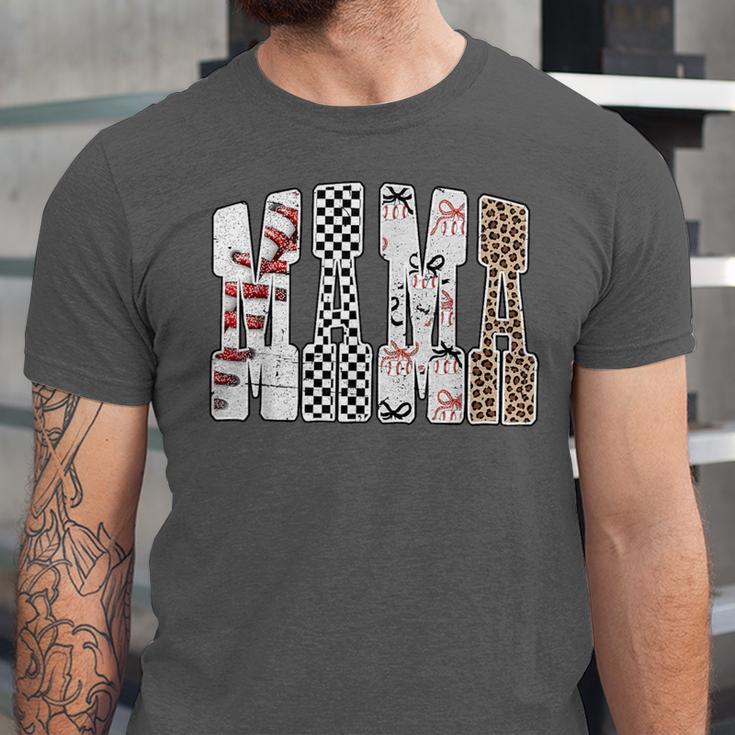 Mama Baseball Season Happy Game Day Trendy Sports Mom Unisex Jersey T-Shirt Mama Baseball Season Happy Game Day Trendy Sports Mom Unisex Jersey T-Shirt