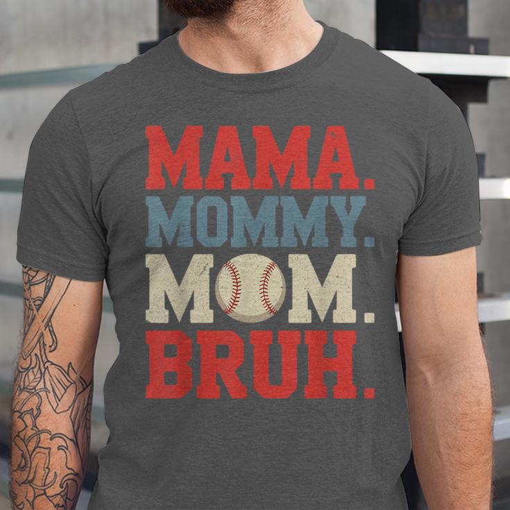 Mama Mommy Mom Bruh Baseball For Women Grandma Mother's Day Unisex Jersey T-Shirt Mama Mommy Mom Bruh Baseball For Women Grandma Mother's Day Unisex Jersey T-Shirt