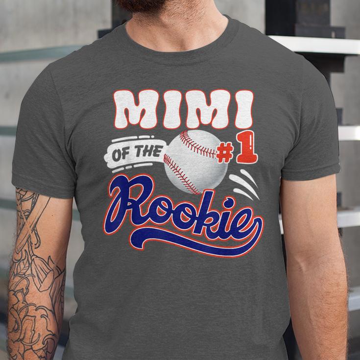 Mimi Rookie Of Year 1st Birthday Baseball Theme Matching Unisex Jersey T-Shirt Mimi Rookie Of Year 1st Birthday Baseball Theme Matching Unisex Jersey T-Shirt