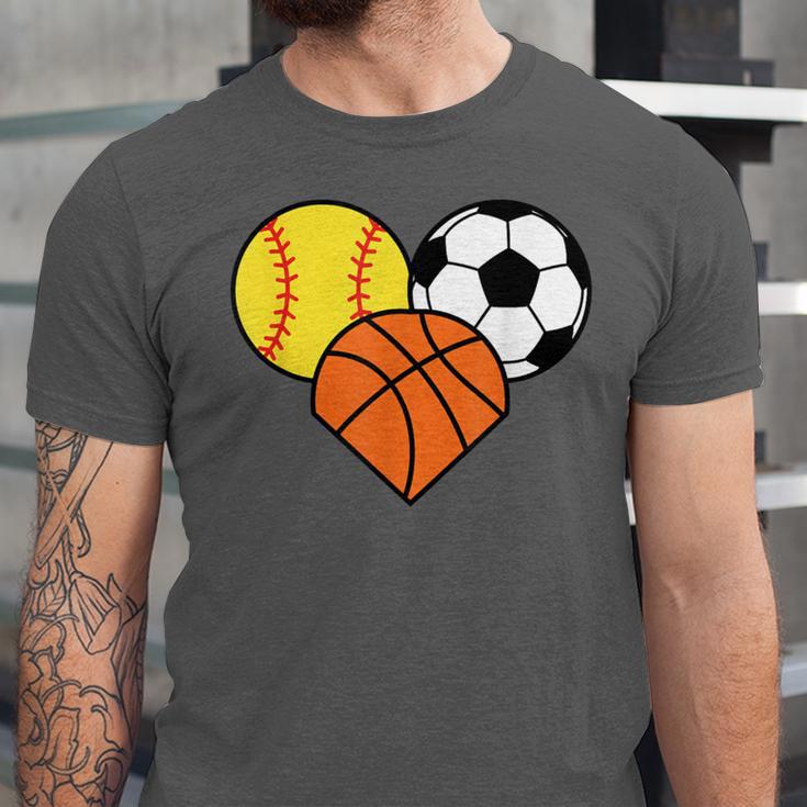 Mom Sports Heart Soccer Basketball Baseball Softball Unisex Jersey T-Shirt Mom Sports Heart Soccer Basketball Baseball Softball Unisex Jersey T-Shirt