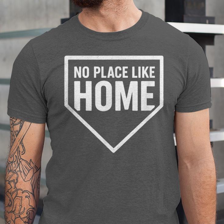 No Place Like Home Baseball Home Plate Unisex Jersey T-Shirt No Place Like Home Baseball Home Plate Unisex Jersey T-Shirt