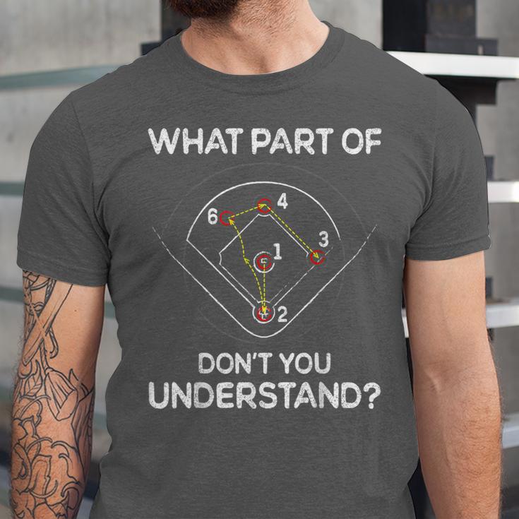 What Part Of Dont You Understand 6432 Baseball Unisex Jersey T-Shirt