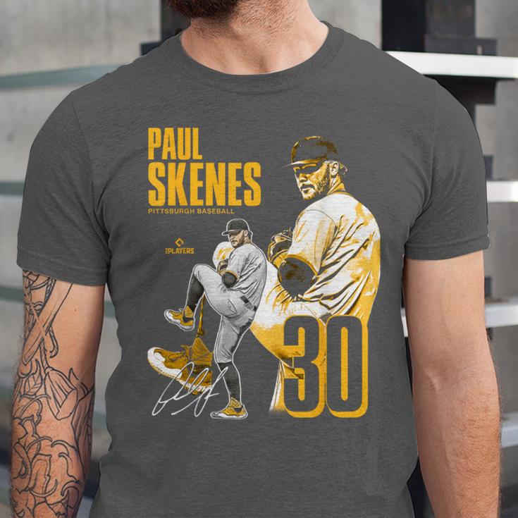 Paul Skenes Pittsburgh MLB Baseball Players MLBPSK304N Unisex Jersey T-Shirt Paul Skenes Pittsburgh MLB Baseball Players MLBPSK304N Unisex Jersey T-Shirt