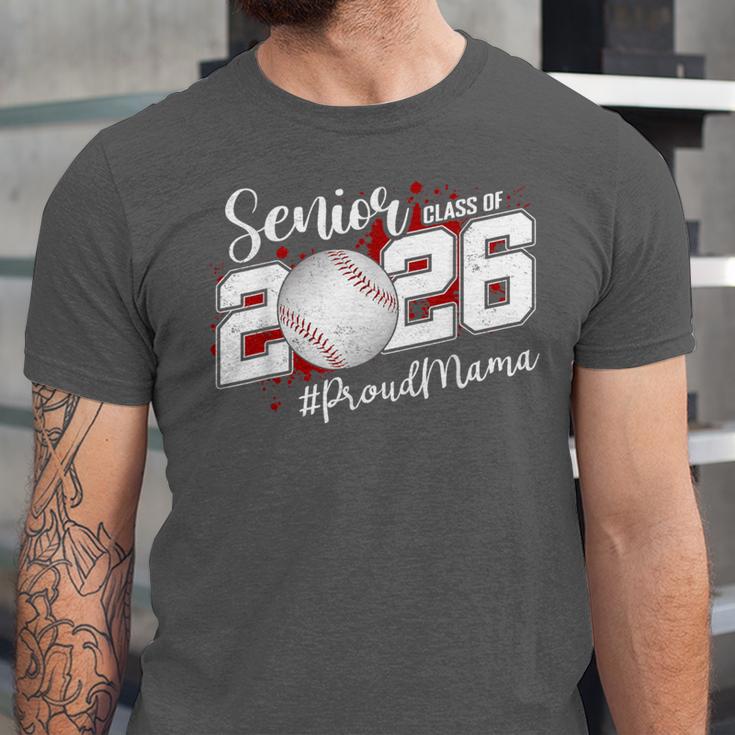 Proud Mama Of A 2026 Senior Baseball Graduation Mom Unisex Jersey T-Shirt Proud Mama Of A 2026 Senior Baseball Graduation Mom Unisex Jersey T-Shirt