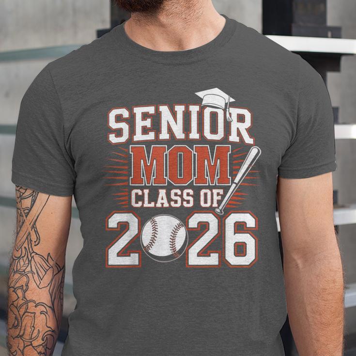 Senior Mom Class Of 2026 Graduate Baseball 2026 Graduation Unisex Jersey T-Shirt Senior Mom Class Of 2026 Graduate Baseball 2026 Graduation Unisex Jersey T-Shirt