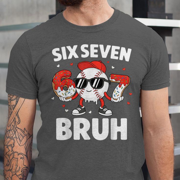 Six Seven Bruh Valentines Baseball Kids 67 Valentine Boys Unisex Jersey T-Shirt Six Seven Bruh Valentines Baseball Kids 67 Valentine Boys Unisex Jersey T-Shirt