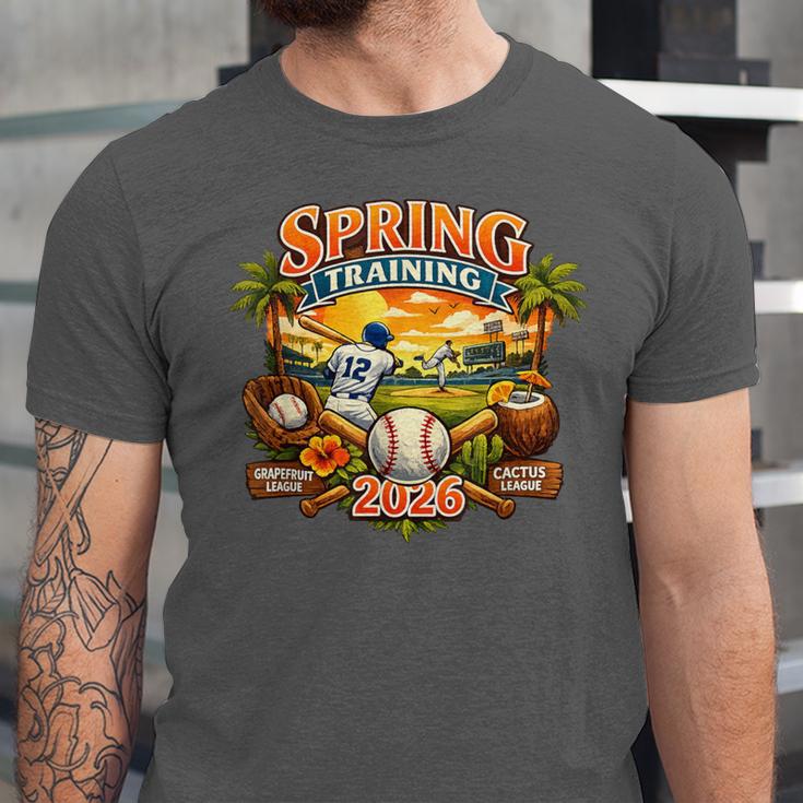 Spring Training 2026 Baseball Vintage Sunset Unisex Jersey T-Shirt Spring Training 2026 Baseball Vintage Sunset Unisex Jersey T-Shirt