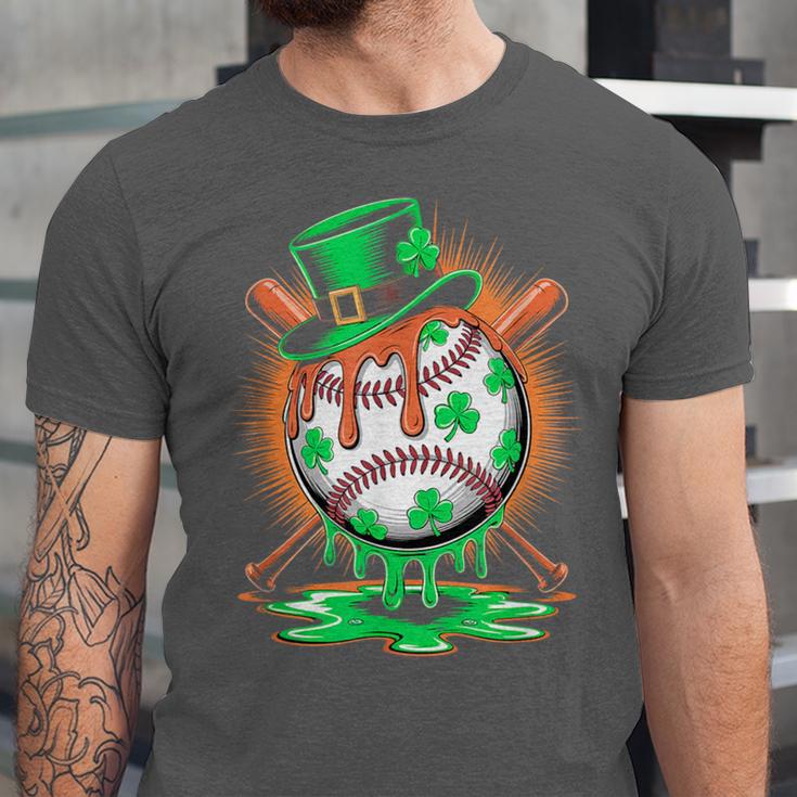 St Patrick Day Baseball Drip Ice Cream Kids Boys Men Unisex Jersey T-Shirt St Patrick Day Baseball Drip Ice Cream Kids Boys Men Unisex Jersey T-Shirt