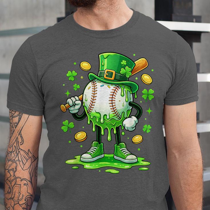 St Patrick Day Baseball Drip Ice Cream Baseball Unisex Jersey T-Shirt St Patrick Day Baseball Drip Ice Cream Baseball Unisex Jersey T-Shirt