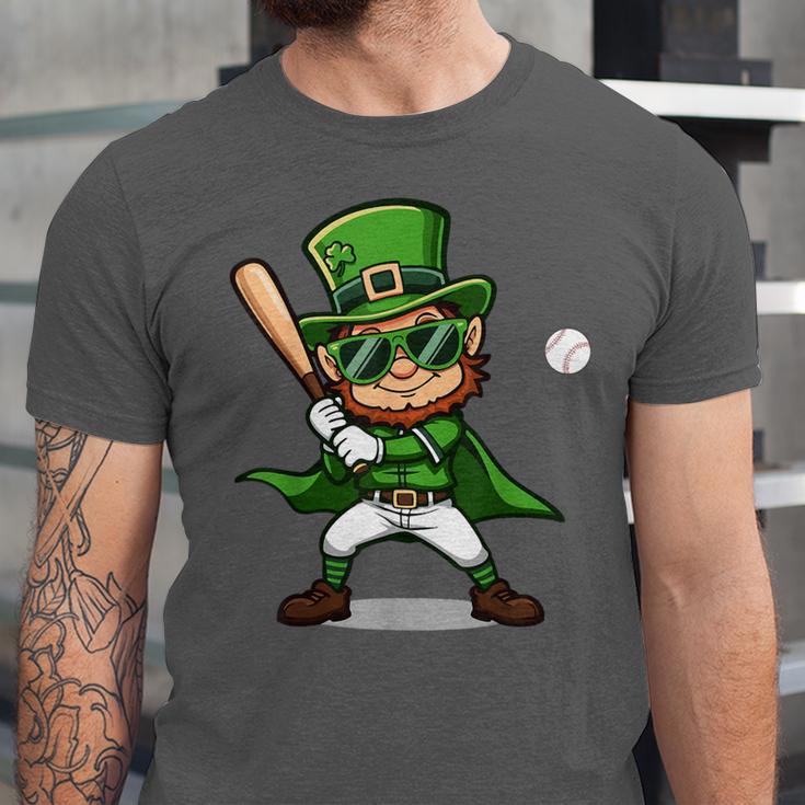 St Patrick’s Day Leprechaun Baseball Irish Graphic Unisex Jersey T-Shirt