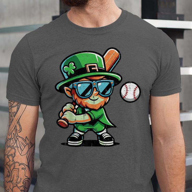 St Patricks Day Leprechaun Baseball Saint Paddys Boys Men Unisex Jersey T-Shirt St Patricks Day Leprechaun Baseball Saint Paddys Boys Men Unisex Jersey T-Shirt
