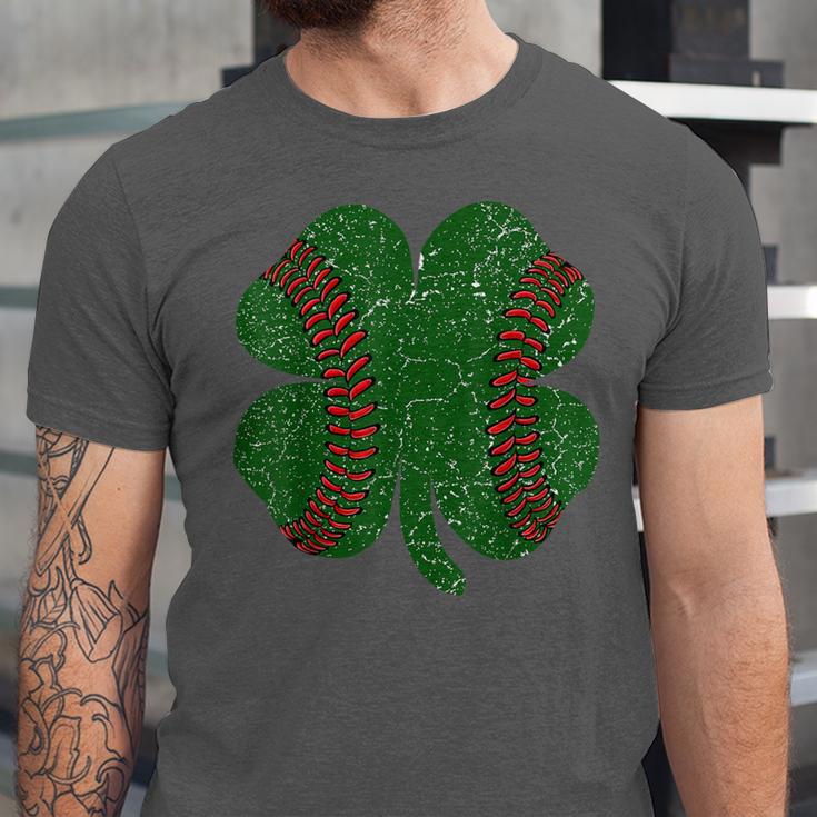 St Patricks Day Shamrock Baseball Saint Paddy's Unisex Jersey T-Shirt St Patricks Day Shamrock Baseball Saint Paddy's Unisex Jersey T-Shirt