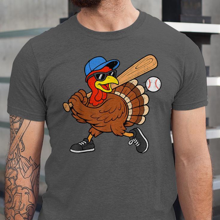 Turkey Baseball Thanksgiving Sports Humor Men Boy Kids Unisex Jersey T-Shirt Turkey Baseball Thanksgiving Sports Humor Men Boy Kids Unisex Jersey T-Shirt