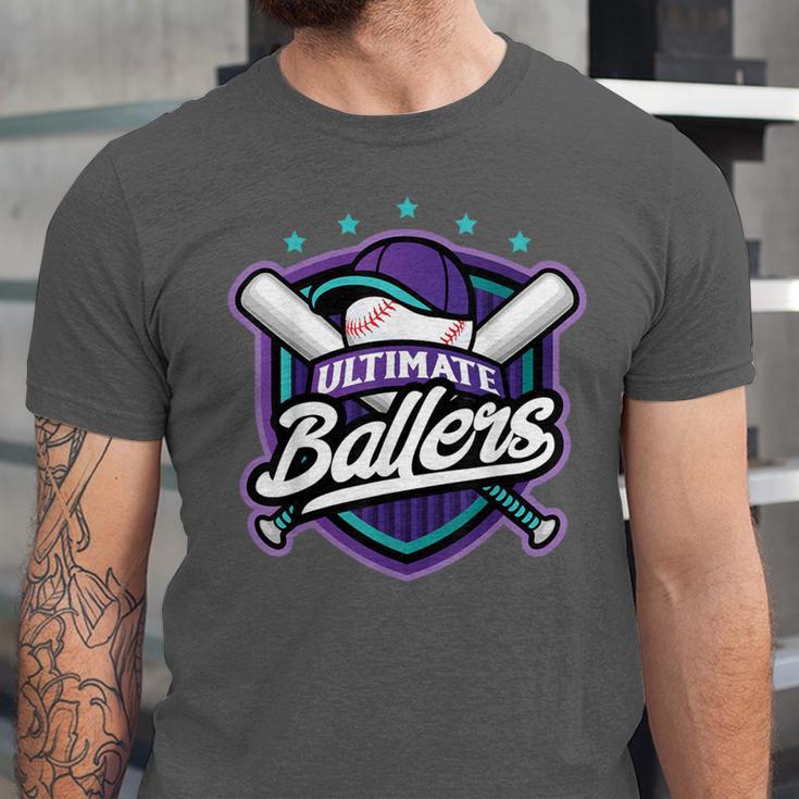 Ultimate Ballers Baseball Unisex Jersey T-Shirt Ultimate Ballers Baseball Unisex Jersey T-Shirt