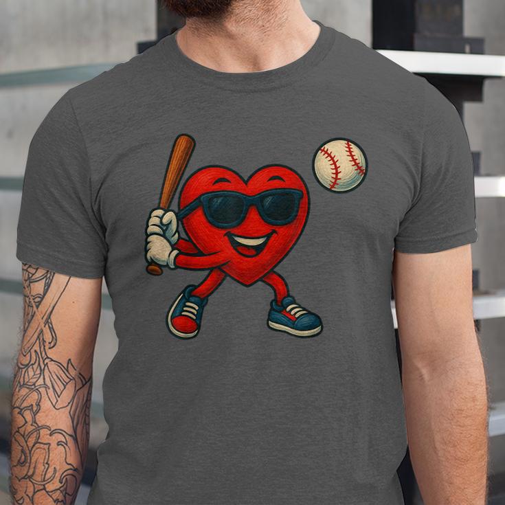 Valentines Day Baseball Red Heart Love Boys Kids Tee Unisex Jersey T-Shirt Valentines Day Baseball Red Heart Love Boys Kids Tee Unisex Jersey T-Shirt