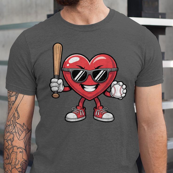 Valentines Day Heart Playing Baseball Boys Men Kids Girls Unisex Jersey T-Shirt Valentines Day Heart Playing Baseball Boys Men Kids Girls Unisex Jersey T-Shirt