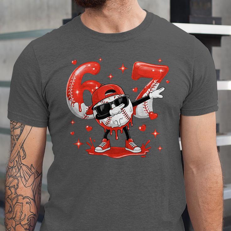 Valentines Day Six Seven Baseball 6 7 Meme Dab Heart Boys Unisex Jersey T-Shirt Valentines Day Six Seven Baseball 6 7 Meme Dab Heart Boys Unisex Jersey T-Shirt