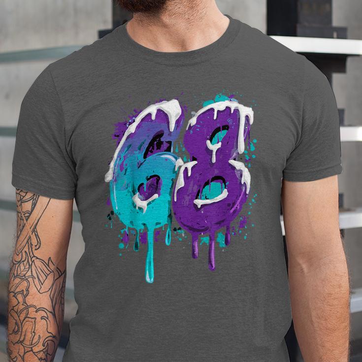 Vintage Baseball 68 Number Unisex Jersey T-Shirt