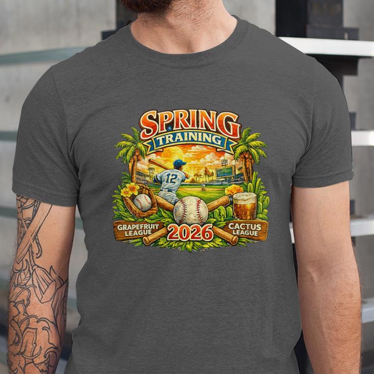 Women's Awesome Spring Trainings 2026 Baseball Arizona Florida Unisex Jersey T-Shirt