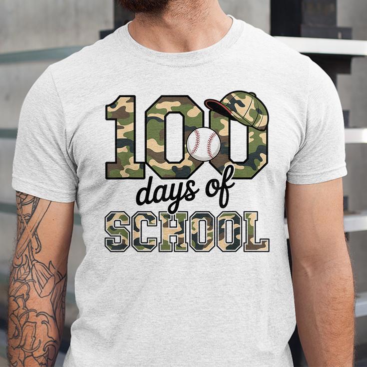 100 Days Of School Camo Baseball Camouflage For Kids Unisex Jersey T-Shirt 100 Days Of School Camo Baseball Camouflage For Kids Unisex Jersey T-Shirt