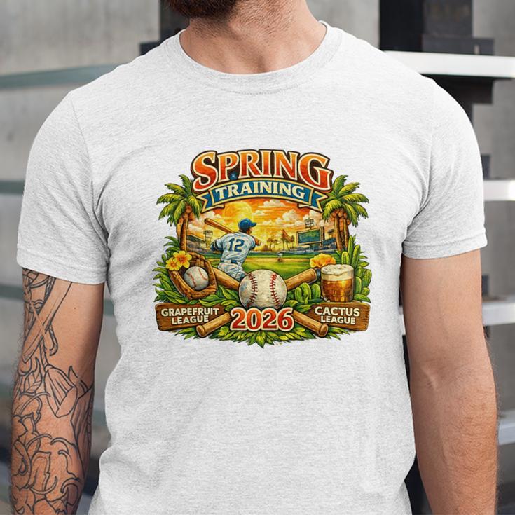 Awesome Spring Trainings 2026 Baseball Arizona Florida Unisex Jersey T-Shirt