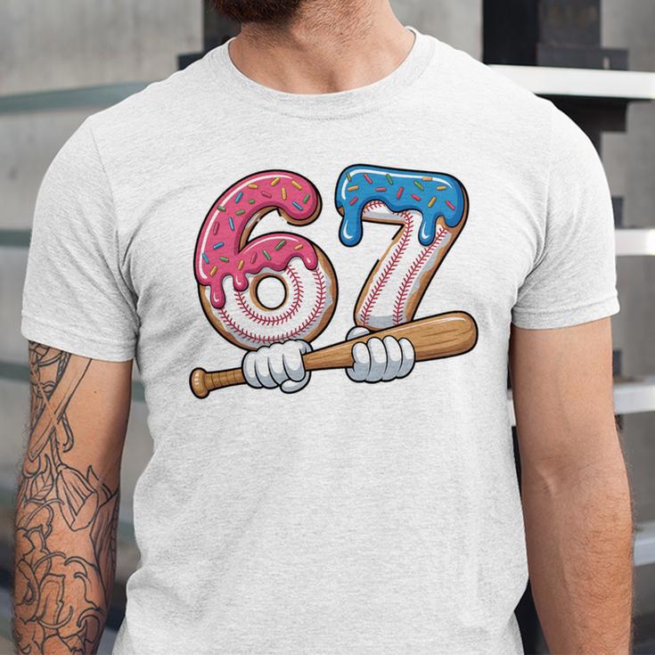 Baseball 67 Kids Ice Cream Drip Six Seven Youth Boys Unisex Jersey T-Shirt Baseball 67 Kids Ice Cream Drip Six Seven Youth Boys Unisex Jersey T-Shirt