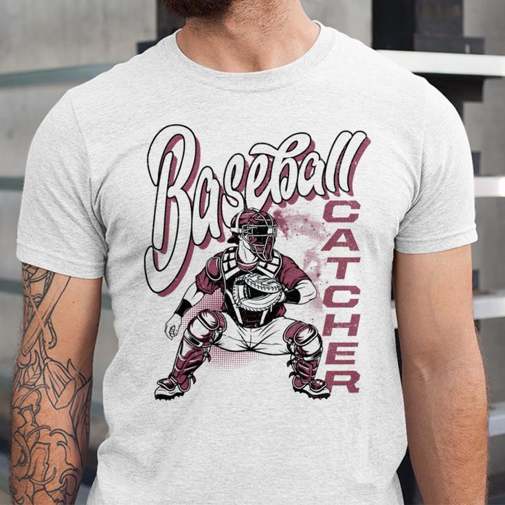 Baseball Catcher Gear Home Plate Unisex Jersey T-Shirt