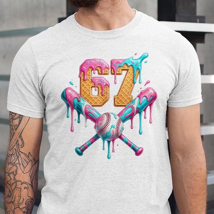Baseball Drip 67 Six Seven Number 67 Player 67th Birthday Unisex Jersey T-Shirt Baseball Drip 67 Six Seven Number 67 Player 67th Birthday Unisex Jersey T-Shirt