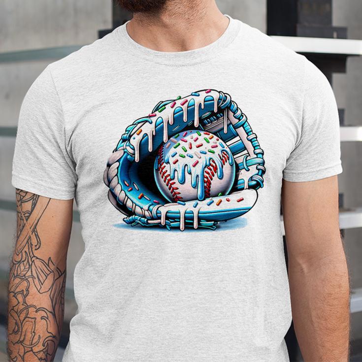 Baseball Drip Ice Cream Sprinkles Baseball Glove Premium Tri-Blend Unisex Jersey T-Shirt Baseball Drip Ice Cream Sprinkles Baseball Glove Premium Tri-Blend Unisex Jersey T-Shirt