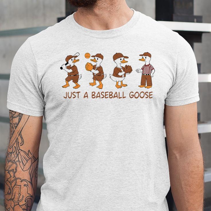 Baseball Goose Baseball Silly Goose Game Day Sports Unisex Jersey T-Shirt Baseball Goose Baseball Silly Goose Game Day Sports Unisex Jersey T-Shirt